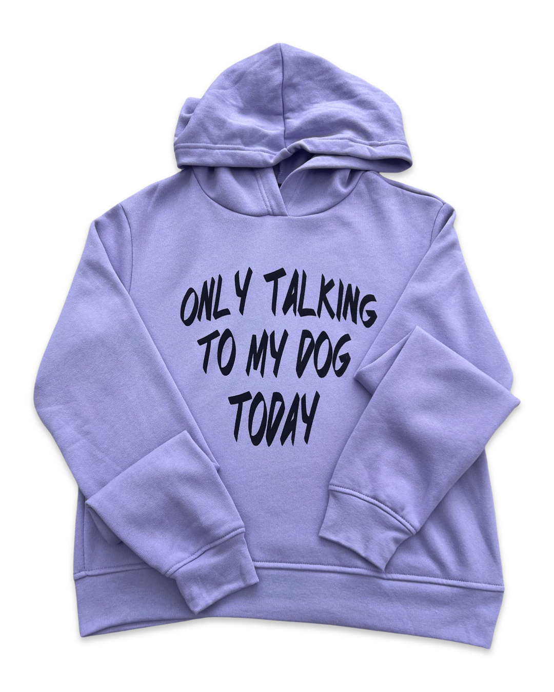 Sweatshirt im only talking online to my dog today