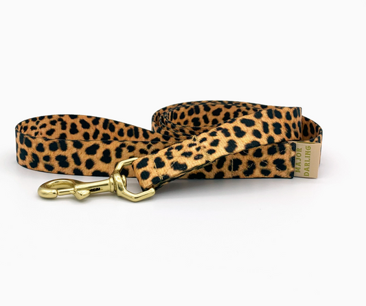 Leopard Print Leash by Major Darling